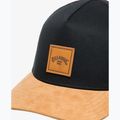 Férfi Billabong Stacked Trucker fekete/barna baseballsapka 4