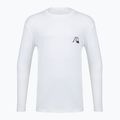 Férfi hosszú ujjú úszófelső Quiksilver DNA Bubble Logo white