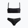 Női kétrészes fürdőruha ROXY Bandeau Cheeky antracit
