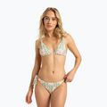 Női kétrészes fürdőruha ROXY Hibiscus Daze Elongated Tri basil party hullámok yw 2