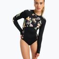 Női egyrészes fürdőruha ROXY Fashion antracit island escape 2