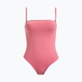 Női egyrészes fürdőruha ROXY Solid Beach Classics Bandeau Bandeau heather rose
