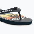 Férfi Quiksilver Java Art flip flop kék 5 7