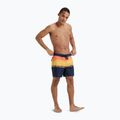 Quiksilver Férfi Everyday Half Jam 16" tüzes korallszínű wordblock úszónadrág 4