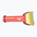 Női snowboard-szemüveg ROXY Storm W coral chic/clux ml orange 3