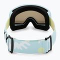 Gyerek snowboard-szemüveg ROXY Missy big flowers/clux ml light blue 3