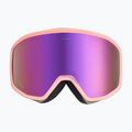 Női snowboard-szemüveg ROXY Izzy coral chic/clux ml l purple 2