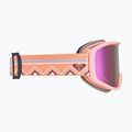 Női snowboard-szemüveg ROXY Izzy coral chic/clux ml l purple 3