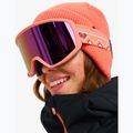 Női snowboard-szemüveg ROXY Izzy coral chic/clux ml l purple 5