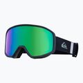 Férfi snowboard szemüveg Quiksilver Harper black/clux ml green