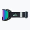 Férfi snowboard szemüveg Quiksilver Harper black/clux ml green 4