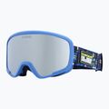 Gyerek snowboard síszemüveg Quiksilver Shredder 3D check/clux ml silver