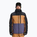 Férfi snowboard dzseki Quiksilver Sycamore Block 20K dark ivy