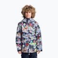 Gyerek snowboard dzseki DC Basis Print Youth outer world black