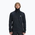 Férfi snowboard pulóver Quiksilver Steep Point Full Zip Fleece true black