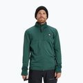 Férfi snowboard polárdzseki Quiksilver Steep Point Full Zip Fleece trekking green