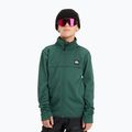 Gyerek snowboard pulóver Quiksilver Steep Point Full Zip trekking green