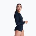 Női egyrészes fürdőruha ROXY Essentials Front Zip anthracite 4
