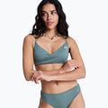 Fürdőruha felső ROXY Solid Essentials Wrap Bralette agave green 5