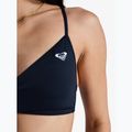 Fürdőruha felső ROXY Solid Essentials Wrap Bralette anthracite 6