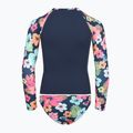 Hosszú ujjú felső + fürdőruha alsó ROXY Morning Flower Lycra Set mood indigo morning flowers 2