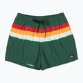 Férfi fürdőnadrág Quiksilver Everyday Printed Volley 15" forest outside stripe