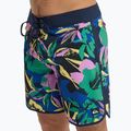 Férfi fürdőnadrág Quiksilver Surfsilk Scallop 18" dark navy interact floral 7