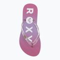 Gyerek flip-flopok ROXY Viva Jelly sangria sunset 5