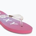 Gyerek flip-flopok ROXY Viva Jelly sangria sunset 7