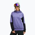 Gyerek snowboard pulcsi ROXY Liberty Hoodie twilight purple