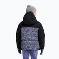 Gyerek snowboarddzseki ROXY Snowyhill Printed Puffy true black wildin out rg 3