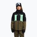 Gyerek snowboarddzseki Quiksilver Dawson grape leaf