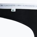 Lacoste női bugyi 8F1341 3 pár fekete/fehér/ezüst chine 4