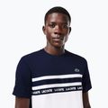 Lacoste férfi póló TH7515 fehér/navy blue 3