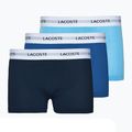 Lacoste férfi boxeralsó 5H5150 3 pár globe/argentin kék/tengerészkék/tengerészkék