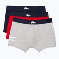 Lacoste boxeralsó 5H1803 BCK 3 pár tengerészkék/ezüst porcelán/piros 6