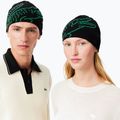 Lacoste téli sapka RB3021 fekete/fluor zöld 3