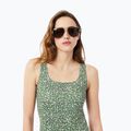 Lacoste női fürdőruha MF9608 zöld/flour 6