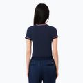 Lacoste női póló TF0347 tengerészkék/rill/gránátalma 2