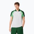 Férfi Lacoste Tennis Polo Shirt DH8963 fehér/liamone zöld