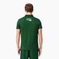 Férfi Lacoste Tennis Polo Shirt DH8963 fehér/liamone zöld 3