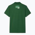 Férfi Lacoste Tennis Polo Shirt DH8963 fehér/liamone zöld 6