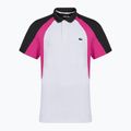 Férfi Lacoste Tennis póló póló DH8963 fehér/malva fekete