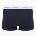 Férfi boxeralsók Lacoste 5H5150 3 pár black/green/navy blue 5