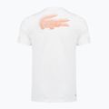 Férfi teniszpóló Lacoste TH0003 white/blossom 2