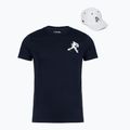 Férfi póló + sapka Lacoste TH1044 navy blue/white