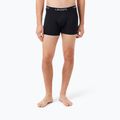 Férfi boxer nadrág Lacoste 5H3202 Microfibra Negro 3 pack black 3