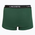 Férfi boxer nadrág Lacoste 5H1300 3 pack black/green 4