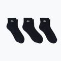 Zokni Lacoste RA9182 Ankle 3-pak black