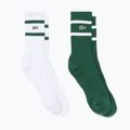 Zokni Lacoste RA9189 Ankle 3-pak green/white